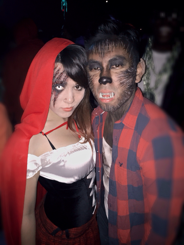 Red Riding Hood & The Wolf [halloween makeup tutorial] - Kayla is a Machine